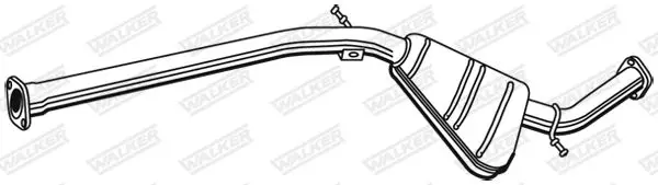 Handler.Part Middle silencer WALKER 21083 1