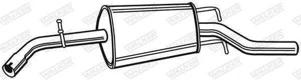 Handler.Part End silencer WALKER 21412 1