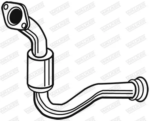 Handler.Part Exhaust pipe WALKER 21854 9