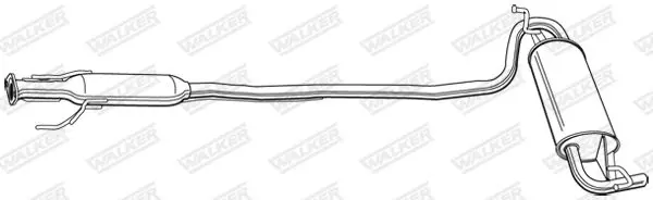 Handler.Part End silencer WALKER 21893 9