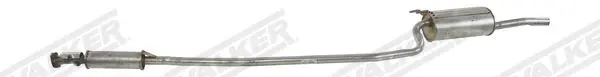 Handler.Part End silencer WALKER 21895 1