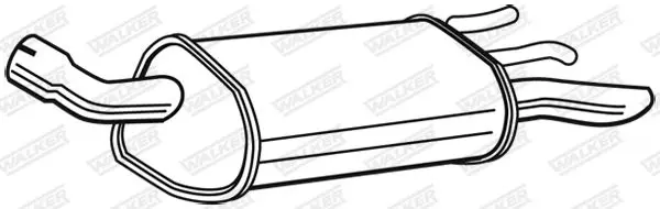 Handler.Part End silencer WALKER 22040 1