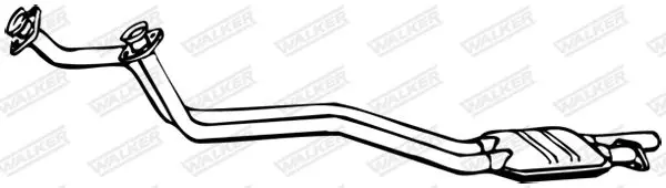 Handler.Part Front silencer WALKER 22265 1