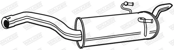 Handler.Part End silencer WALKER 22287 1