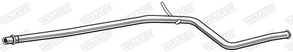 Handler.Part Exhaust pipe WALKER 22410 5