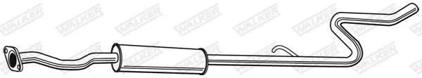 Handler.Part Middle silencer WALKER 23216 5