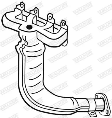 Handler.Part Catalytic converter WALKER 28040 9