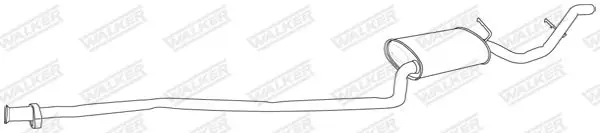 Handler.Part End silencer WALKER 70122 1