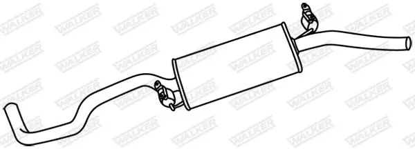 Handler.Part End silencer WALKER 70510 9