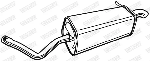 Handler.Part End silencer WALKER 71340 1