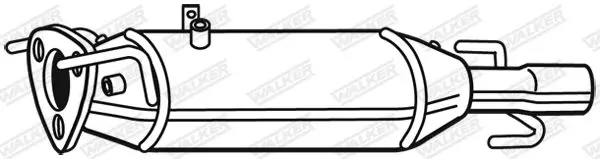 Handler.Part Soot/particulate filter, exhaust system WALKER 73164 5