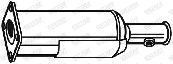 Handler.Part Soot/particulate filter, exhaust system WALKER 73180 5