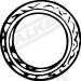 Handler.Part Gasket, exhaust pipe WALKER 80041 9