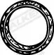 Handler.Part Gasket, exhaust pipe WALKER 80263 9