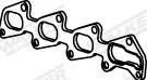 Handler.Part Gasket, exhaust pipe WALKER 80395 3