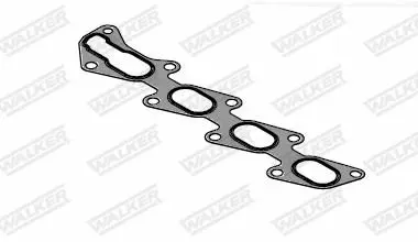 Handler.Part Gasket, exhaust pipe WALKER 80395 4