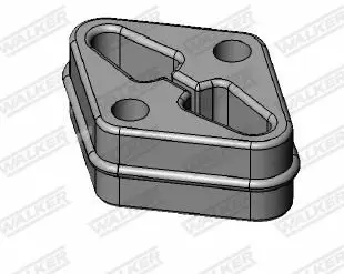 Handler.Part Rubber strip, exhaust system WALKER 80487 4