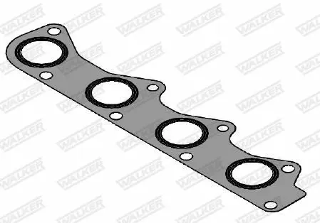 Handler.Part Gasket, exhaust pipe WALKER 80524 4