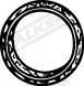 Handler.Part Gasket, exhaust pipe WALKER 80864 3