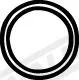 Handler.Part Gasket, exhaust pipe WALKER 81097 3