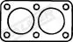 Handler.Part Gasket, exhaust pipe WALKER 81102 1