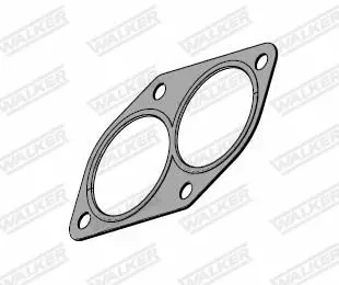 Handler.Part Gasket, exhaust pipe WALKER 81120 10