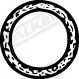 Handler.Part Gasket, exhaust pipe WALKER 81122 9