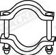 Handler.Part Clamp, exhaust system WALKER 86191 5