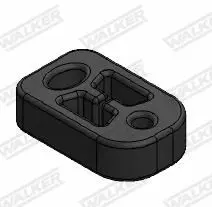 Handler.Part Rubber strip, exhaust system WALKER 86515 6