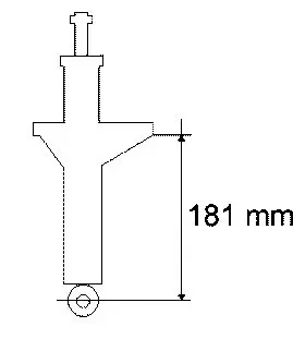 Handler.Part Shock absorber BOGE 27A430 1