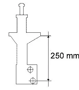 Handler.Part Shock absorber BOGE 27B160 1