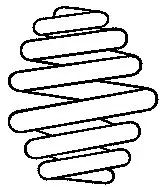 Handler.Part Coil spring BOGE 813835 1