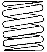 Handler.Part Coil spring BOGE 810850 1