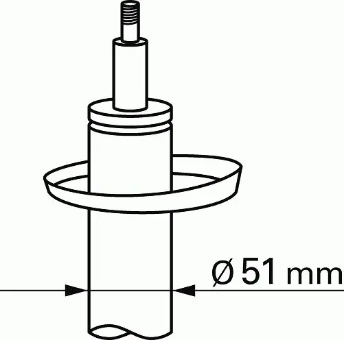 Handler.Part Shock absorber BOGE 329161 1