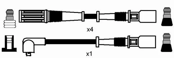 Handler.Part Ignition cable kit NGK 8523 2