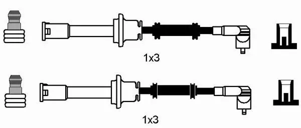 Handler.Part Ignition cable kit NGK 8575 2