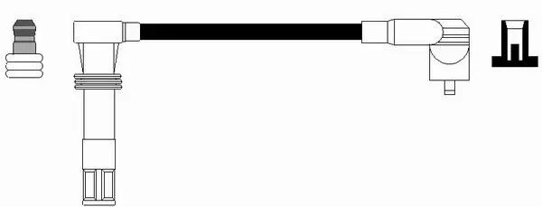 Handler.Part Ignition cable NGK 38656 1