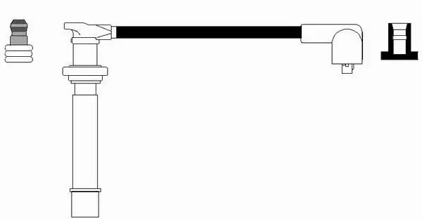 Handler.Part Ignition cable NGK 44085 1