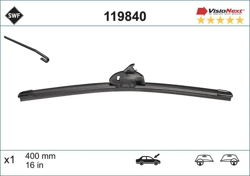 Handler.Part Wiper blade SWF 119840 1