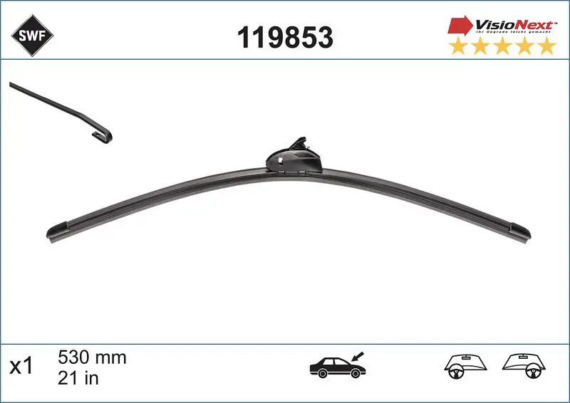 Handler.Part Wiper blade SWF 119853 1