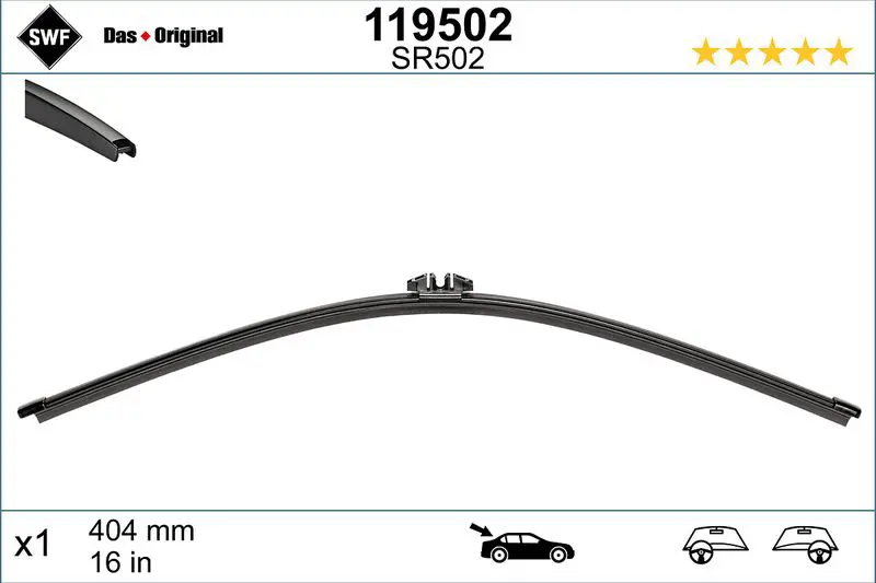 Handler.Part Wiper blade SWF 119502 1