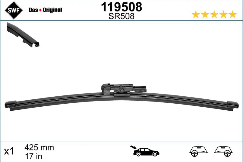 Handler.Part Wiper blade SWF 119508 1