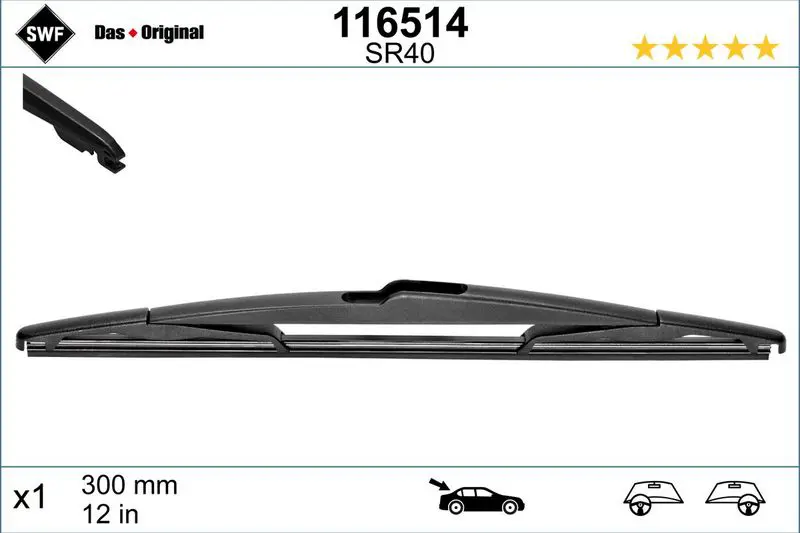 Handler.Part Wiper blade SWF 116514 1