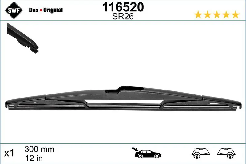 Handler.Part Wiper blade SWF 116520 1