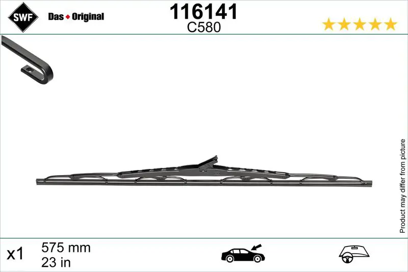 Handler.Part Wiper blade SWF 116141 1