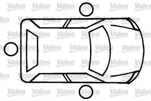 Handler.Part Lock cylinder, ignition lock Valeo 256750 2