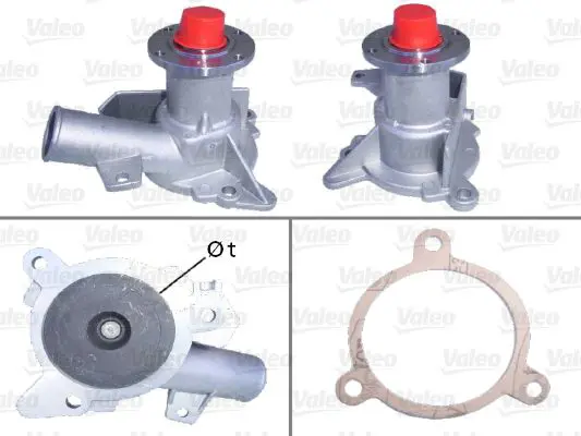 Handler.Part Water pump Valeo 506169 1