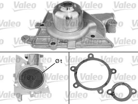 Handler.Part Water pump Valeo 506256 1