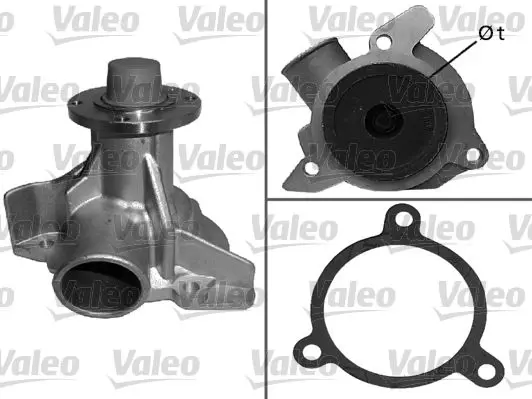 Handler.Part Water pump Valeo 506278 1