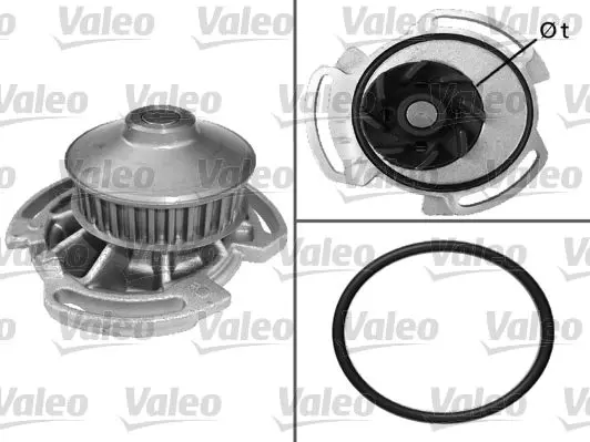 Handler.Part Water pump Valeo 506282 1